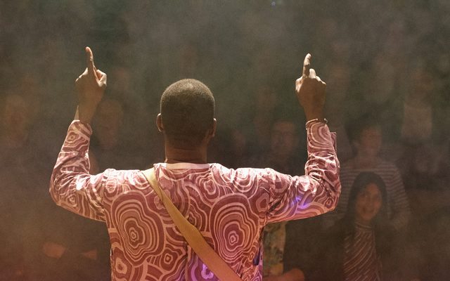 Bassekou Kouyate in the Howard Assembly Room, April 2017 © Tom Arber