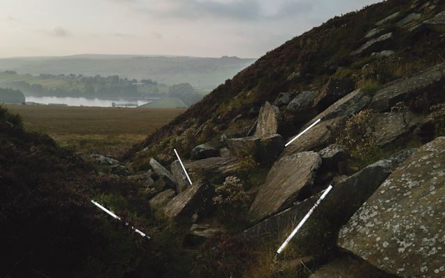 A photo of hills.