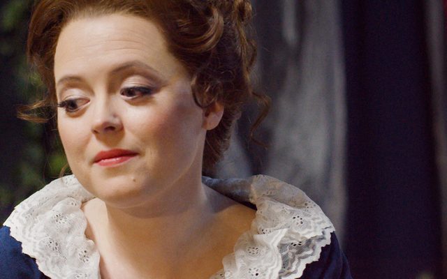 Fflur Wyn as Susanna on our photoshoot for The Marriage of Figaro