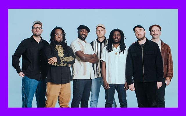 A group photograph of Jembaa Groove and Kontiki