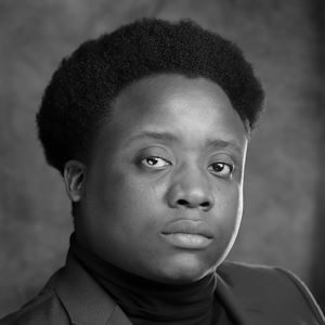 A man in a suit jacket.