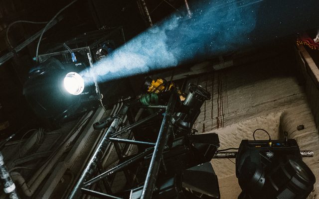 Lights backstage at Leeds Grand Theatre © Tom Arber