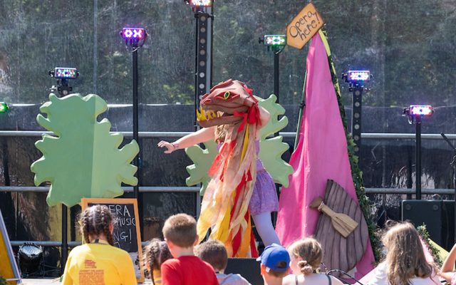 Mini Magic Flute being performed at CBBC Summer Social © Mark McNulty