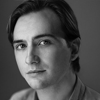 Black and white headshot of Patrick Terry