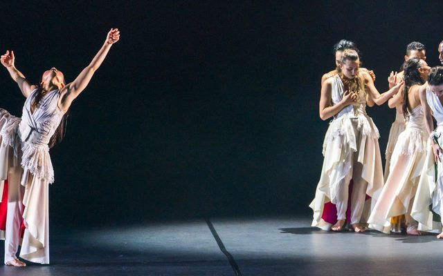 Phoenix Dance Theatre and Opera North’s The Rite of Spring choreographed by Jeanguy Saintus © Tristram Kenton